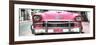 Cuba Fuerte Collection Panoramic - Detail on Pink Classic Chevrolet-Philippe Hugonnard-Framed Photographic Print