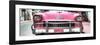 Cuba Fuerte Collection Panoramic - Detail on Pink Classic Chevrolet-Philippe Hugonnard-Framed Premium Photographic Print