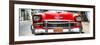 Cuba Fuerte Collection Panoramic - Detail on Red Classic Chevrolet-Philippe Hugonnard-Framed Photographic Print