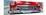 Cuba Fuerte Collection Panoramic - Detail on Red Classic Chevy-Philippe Hugonnard-Mounted Photographic Print