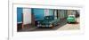 Cuba Fuerte Collection Panoramic - Green Cars in Trinidad-Philippe Hugonnard-Framed Photographic Print