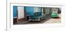 Cuba Fuerte Collection Panoramic - Green Cars in Trinidad-Philippe Hugonnard-Framed Photographic Print