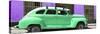 Cuba Fuerte Collection Panoramic - Green Vintage Car Trinidad-Philippe Hugonnard-Stretched Canvas