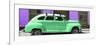 Cuba Fuerte Collection Panoramic - Green Vintage Car Trinidad-Philippe Hugonnard-Framed Photographic Print