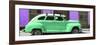 Cuba Fuerte Collection Panoramic - Green Vintage Car Trinidad-Philippe Hugonnard-Framed Photographic Print