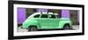 Cuba Fuerte Collection Panoramic - Green Vintage Car Trinidad-Philippe Hugonnard-Framed Photographic Print