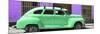 Cuba Fuerte Collection Panoramic - Green Vintage Car Trinidad-Philippe Hugonnard-Mounted Photographic Print