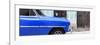 Cuba Fuerte Collection Panoramic - Havana Blue Car-Philippe Hugonnard-Framed Photographic Print