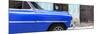 Cuba Fuerte Collection Panoramic - Havana Blue Car-Philippe Hugonnard-Mounted Photographic Print