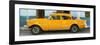 Cuba Fuerte Collection Panoramic - Havana Classic American Orange Car-Philippe Hugonnard-Framed Photographic Print