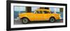 Cuba Fuerte Collection Panoramic - Havana Classic American Orange Car-Philippe Hugonnard-Framed Photographic Print