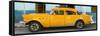 Cuba Fuerte Collection Panoramic - Havana Classic American Orange Car-Philippe Hugonnard-Framed Stretched Canvas