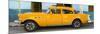 Cuba Fuerte Collection Panoramic - Havana Classic American Orange Car-Philippe Hugonnard-Mounted Photographic Print