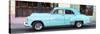 Cuba Fuerte Collection Panoramic - Havana Club and Blue Classic Car-Philippe Hugonnard-Stretched Canvas