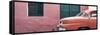 Cuba Fuerte Collection Panoramic - Havana Coral Street-Philippe Hugonnard-Framed Stretched Canvas