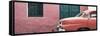Cuba Fuerte Collection Panoramic - Havana Coral Street-Philippe Hugonnard-Framed Stretched Canvas