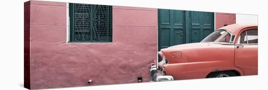 Cuba Fuerte Collection Panoramic - Havana Coral Street-Philippe Hugonnard-Stretched Canvas
