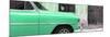 Cuba Fuerte Collection Panoramic - Havana Green Car-Philippe Hugonnard-Mounted Photographic Print