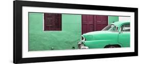 Cuba Fuerte Collection Panoramic - Havana Green Street-Philippe Hugonnard-Framed Photographic Print