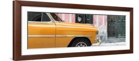 Cuba Fuerte Collection Panoramic - Havana Orange Car-Philippe Hugonnard-Framed Photographic Print