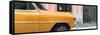 Cuba Fuerte Collection Panoramic - Havana Orange Car-Philippe Hugonnard-Framed Stretched Canvas