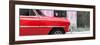 Cuba Fuerte Collection Panoramic - Havana Red Car-Philippe Hugonnard-Framed Photographic Print