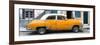 Cuba Fuerte Collection Panoramic - Havana's Orange Vintage Car-Philippe Hugonnard-Framed Photographic Print