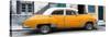 Cuba Fuerte Collection Panoramic - Havana's Orange Vintage Car-Philippe Hugonnard-Stretched Canvas