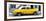 Cuba Fuerte Collection Panoramic - Havana's Yellow Vintage Car-Philippe Hugonnard-Framed Photographic Print