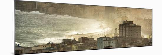 Cuba Fuerte Collection Panoramic - Havana Sunrise IV-Philippe Hugonnard-Mounted Photographic Print