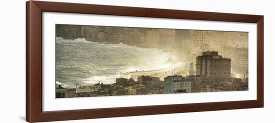 Cuba Fuerte Collection Panoramic - Havana Sunrise IV-Philippe Hugonnard-Framed Photographic Print