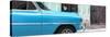 Cuba Fuerte Collection Panoramic - Havana Turquoise Car-Philippe Hugonnard-Stretched Canvas