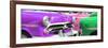 Cuba Fuerte Collection Panoramic - Havana Vintage Classic Cars II-Philippe Hugonnard-Framed Photographic Print