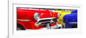 Cuba Fuerte Collection Panoramic - Havana Vintage Classic Cars-Philippe Hugonnard-Framed Photographic Print