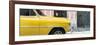 Cuba Fuerte Collection Panoramic - Havana Yellow Car-Philippe Hugonnard-Framed Photographic Print