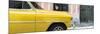 Cuba Fuerte Collection Panoramic - Havana Yellow Car-Philippe Hugonnard-Mounted Photographic Print