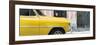 Cuba Fuerte Collection Panoramic - Havana Yellow Car-Philippe Hugonnard-Framed Photographic Print