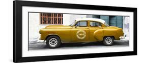 Cuba Fuerte Collection Panoramic - Honey Pontiac 1953 Original Classic Car-Philippe Hugonnard-Framed Photographic Print