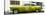 Cuba Fuerte Collection Panoramic - Lime Green Pontiac 1953 Original Classic Car-Philippe Hugonnard-Stretched Canvas