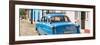 Cuba Fuerte Collection Panoramic - Old Blue Ford-Philippe Hugonnard-Framed Photographic Print