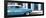 Cuba Fuerte Collection Panoramic - Old Classic American Blue Car-Philippe Hugonnard-Framed Photographic Print