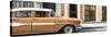 Cuba Fuerte Collection Panoramic - Old Classic American Orange Car-Philippe Hugonnard-Stretched Canvas