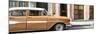 Cuba Fuerte Collection Panoramic - Old Classic American Orange Car-Philippe Hugonnard-Mounted Photographic Print