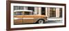 Cuba Fuerte Collection Panoramic - Old Classic American Orange Car-Philippe Hugonnard-Framed Photographic Print