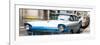 Cuba Fuerte Collection Panoramic - Old Ford Blue Car-Philippe Hugonnard-Framed Photographic Print