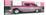 Cuba Fuerte Collection Panoramic - Old Pink Car-Philippe Hugonnard-Stretched Canvas