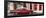 Cuba Fuerte Collection Panoramic - Old Red Car in Havana-Philippe Hugonnard-Framed Photographic Print