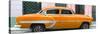 Cuba Fuerte Collection Panoramic - Orange Bel Air Classic Car-Philippe Hugonnard-Stretched Canvas