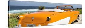 Cuba Fuerte Collection Panoramic - Orange Cabriolet Classic Car-Philippe Hugonnard-Stretched Canvas