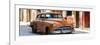 Cuba Fuerte Collection Panoramic - Orange Chevrolet-Philippe Hugonnard-Framed Photographic Print
